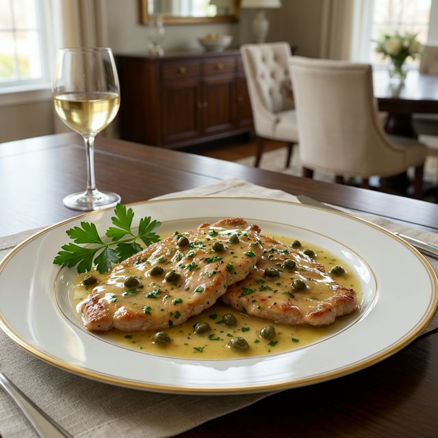 Carmela’s "Guilt" Veal Piccata